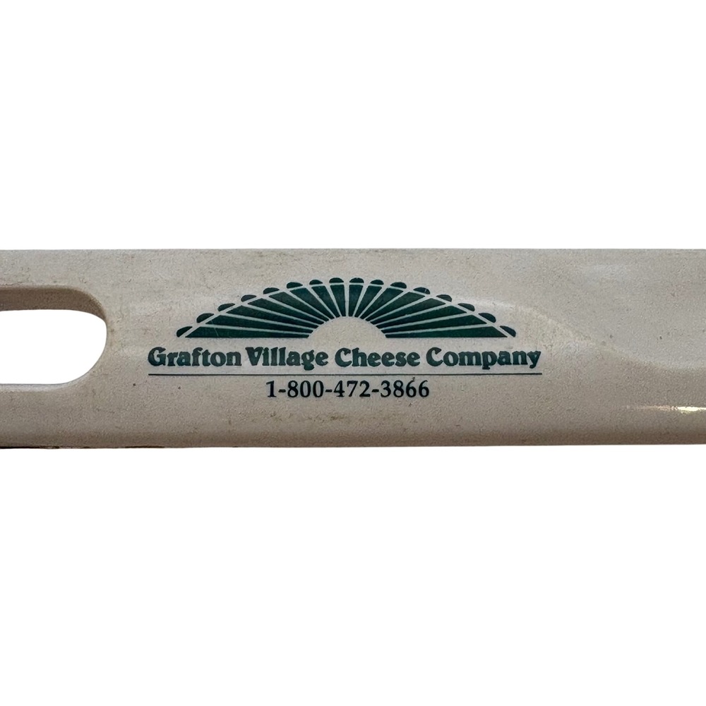 Grafton Village Cheese Co Wire Cheese Slicer Minimalist White Vermont Kitchen